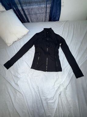 lululemon athletica Black Zip-Up Sculpt Jacket